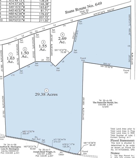 0 Oliver Rd, Prospect, VA 23960