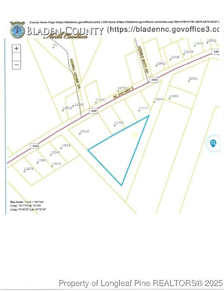 0 N Carolina 242 Hwy S Unit 753742, Bladenboro, NC 28320