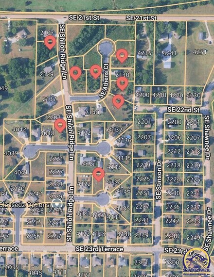 0 SE Shiloh Ridge Ln Unit 8 lots in Shiloh Rid, Tecumseh, KS 66542