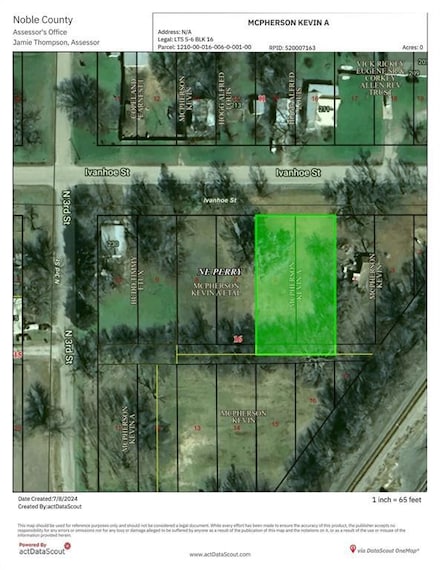 0 Ivanhoe St, Perry, OK 73077