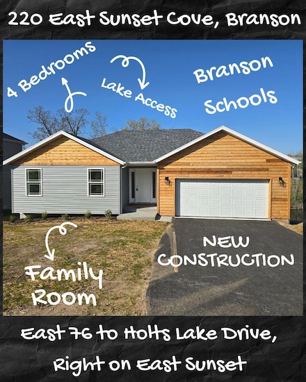 220 E Sunset Cove Ln, Branson, MO 65616