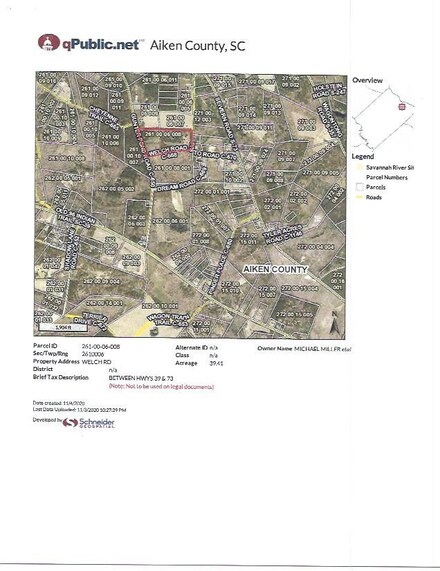 TBD Welch Rd, Wagener, SC 29164