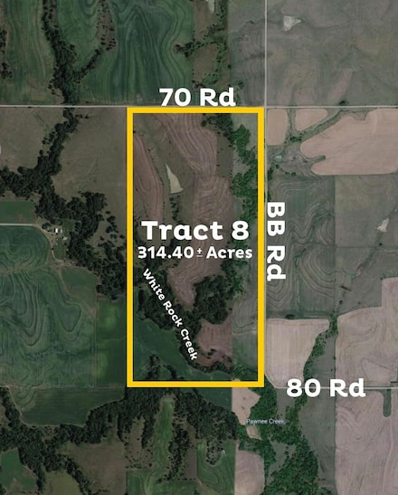 0 SW C of N Bb Road and 70 Road - Tract 8 Unit SCK647121, Lebanon, KS 66952