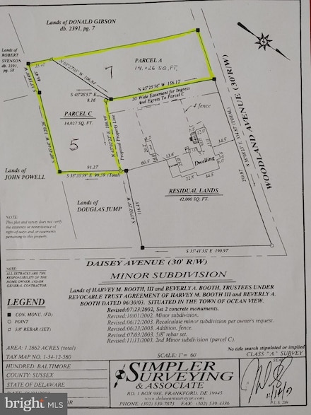 5 and 7 Woodland Ave, Ocean View, DE 19970