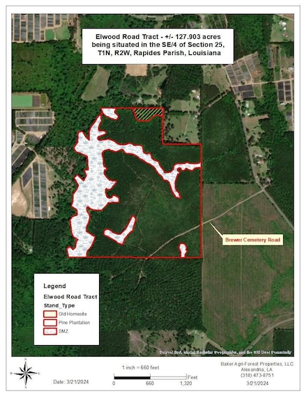 0 Elwood Rd, Forest Hill, LA 71430