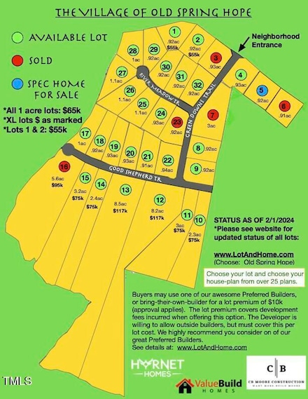 Lot 15 Good Shepherd Trail, Spring Hope, NC 27882