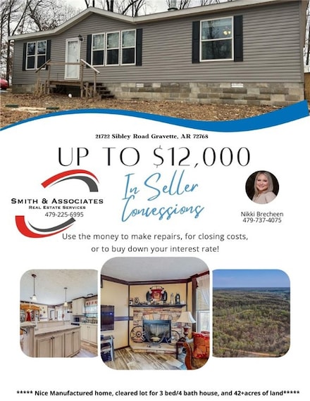 21722 Sibley Rd, Sulphur Springs, AR 72768