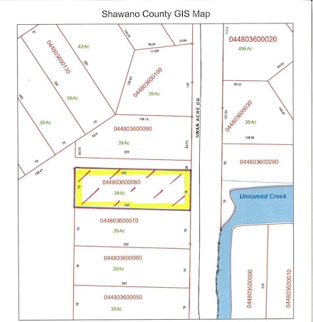 0 Swan Acre Dr Unit 50308767, Cecil, WI 54111