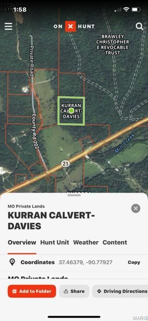 0 N Highway 21 & E of Cr 202 Unit MIS25041869, Ellington, MO 63654