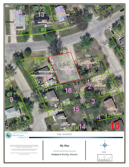 2513 E E Shadybrook Ln, Wichita, KS 67214