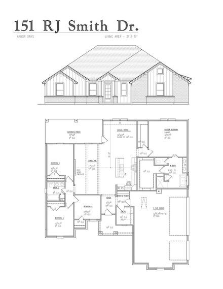 151 Rj Smith Dr, Boyd, TX 76023
