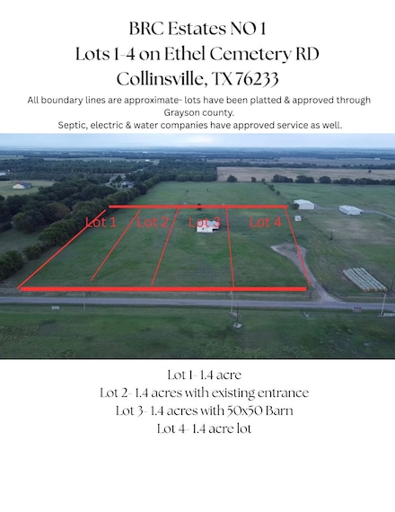 Lot 3 Ethel Cemetery Rd, Collinsville, TX 76233