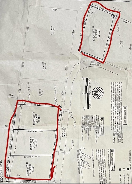 Lot 9,10,11,28 Ridge Rd, Houston, AR 72070