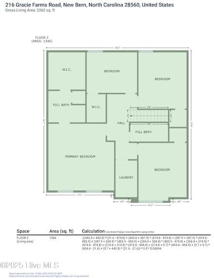 216 Gracie Farms Rd, New Bern, NC 28560