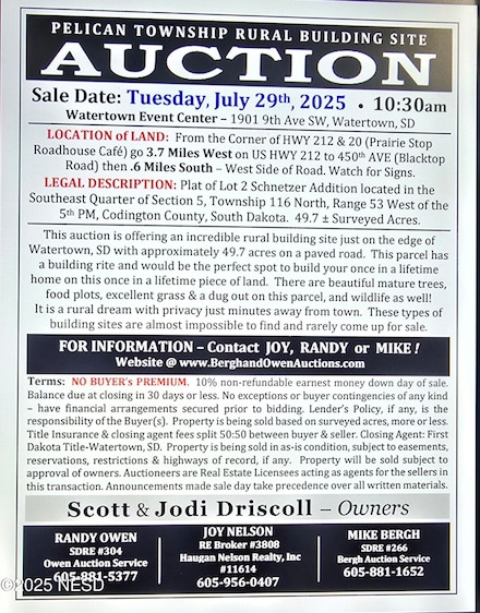 NA 450th Ave SW, Watertown, SD 57201