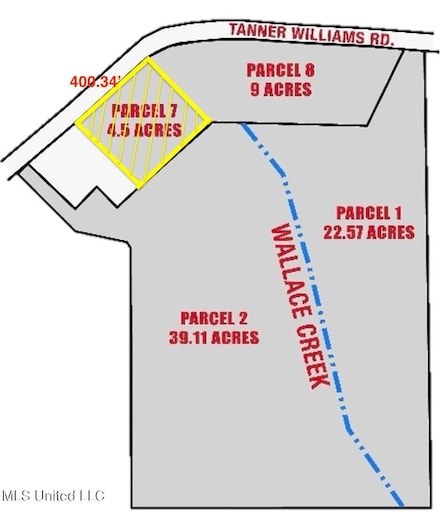 0 Tanner Williams Rd -Parcel 7, Lucedale, MS 39452