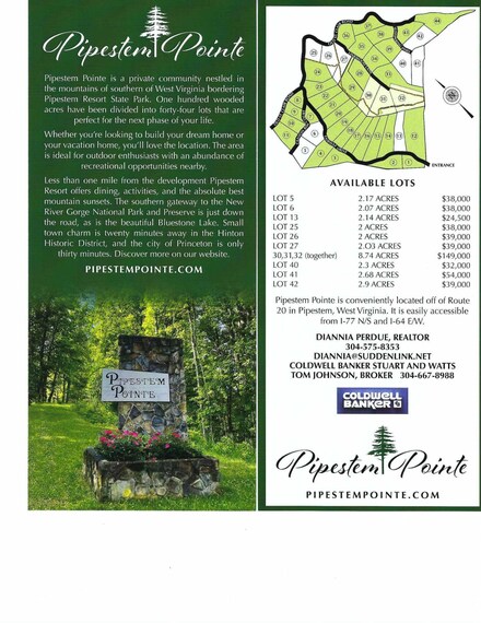 Lot 26 Old Saint Clair Rd Unit Pipestem Pointe, Lovern, WV 25979
