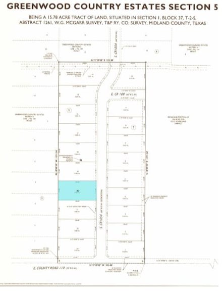Lot 20 S County Road 1054, Midland, TX 79706