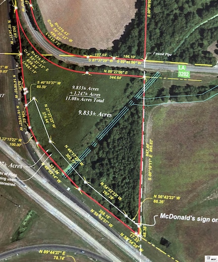 0 Felicia Dr Unit 9.833 acres 214010, Tallulah, LA 71282