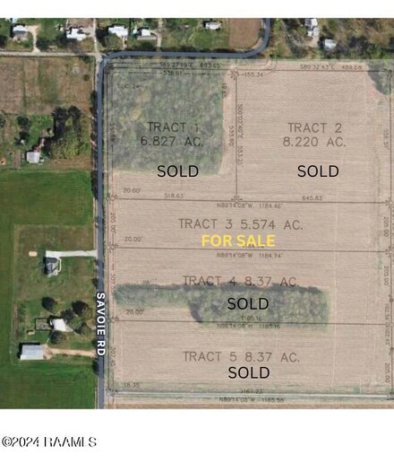 Lot 3 Savoie Rd, Cankton, LA 70584