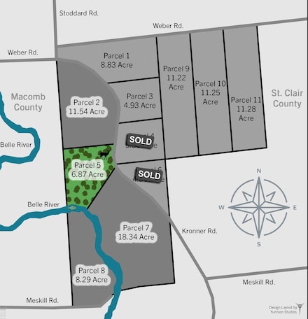 0 00 Kroner Rd 4001 - 040 Parcel 5 Rd Unit 50159557, Columbus, MI 48063