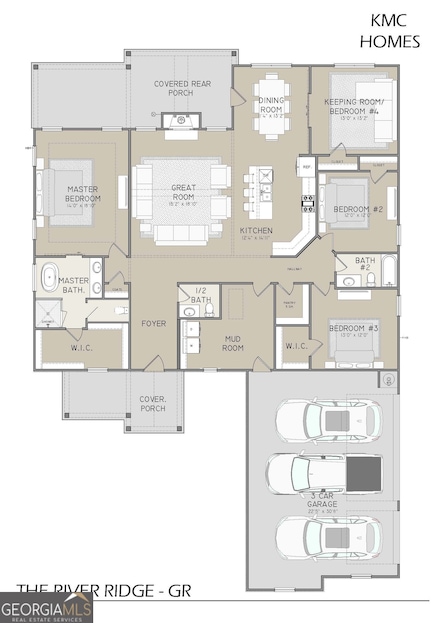 1620 Bar J Rd Unit LOT 1 RIVER RIDGE /, Temple, GA 30179