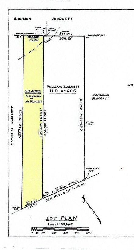Map4-15B Jim Noyes Hill Rd, Landaff, NH 03585