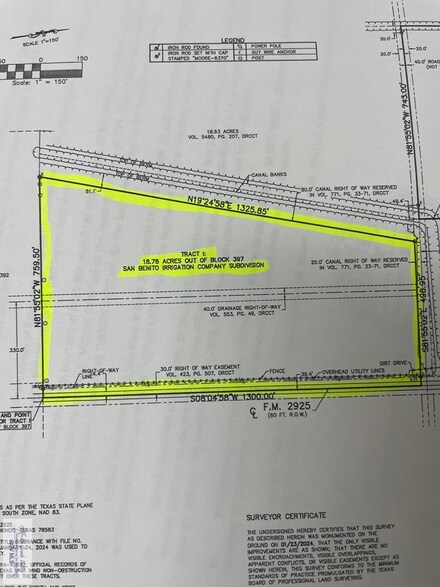 18.78 acres Fm 2925, Rio Hondo, TX 78583