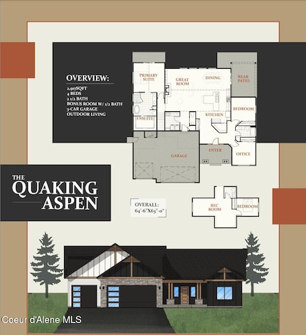Lot 6 Blk 1 Tamarindo Ln, Hayden, ID 83835