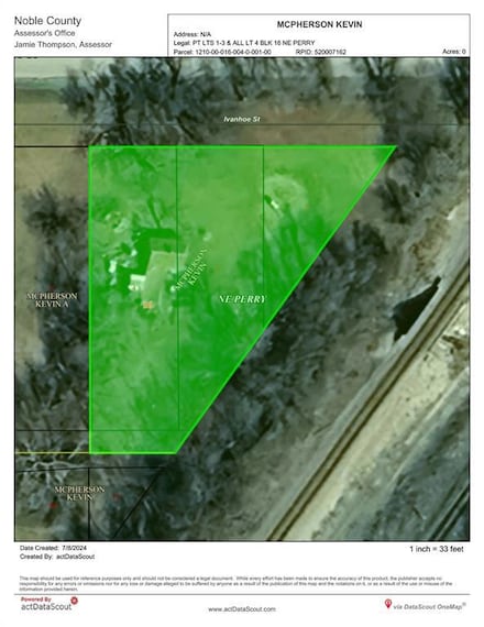 0 Ivanhoe St, Perry, OK 73077