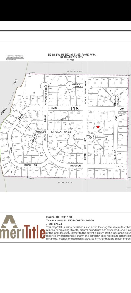 00 Paiute Place Unit 18, Chiloquin, OR 97624