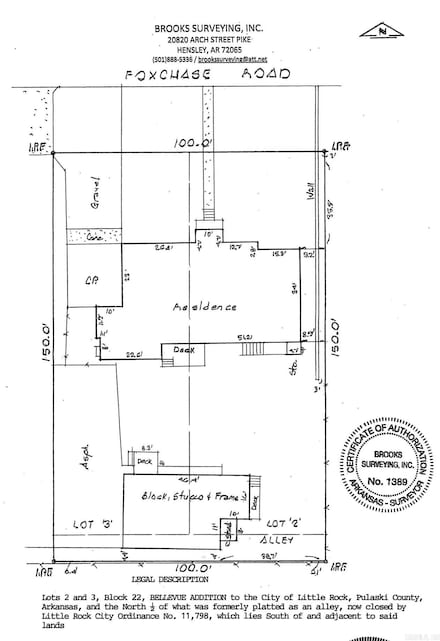 7905 Foxchase Rd, Little Rock, AR 72227