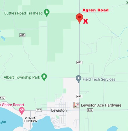 20 ACRES County Road 491, Lewiston, MI 49756