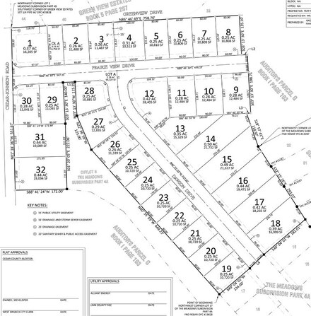 Lot 30 the Meadows Subdivision Part 4b, West Branch, IA 52358