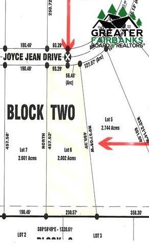 Lot 6 Block 2 Joyce Jean Dr, Fairbanks, AK 99712