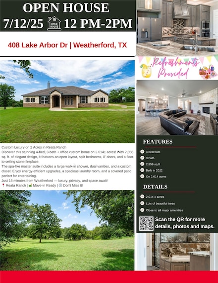 408 Lake Arbor Dr, Weatherford, TX 76485