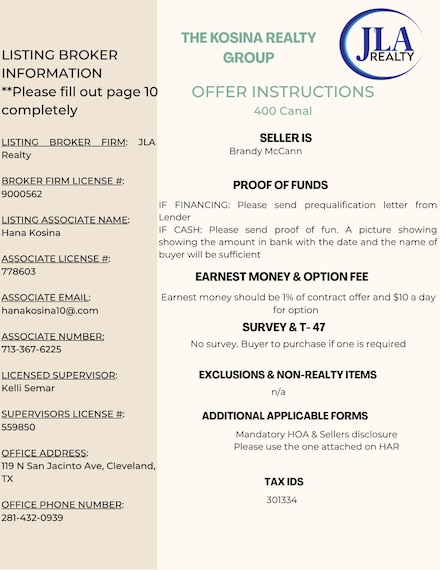 400 Canal Dr, Point Blank, TX 77364