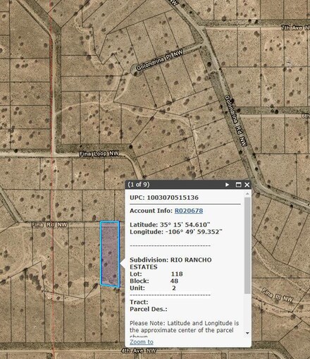 00 Fina Rd NW, Rio Rancho, NM 87144
