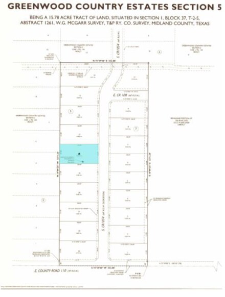 Lot 18 S County Road 1054, Midland, TX 79706