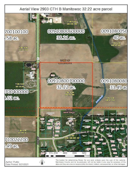 2903 County Highway B -, Manitowoc, WI 54220