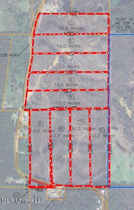 0 Harrison Rd, Forest, MS 39074