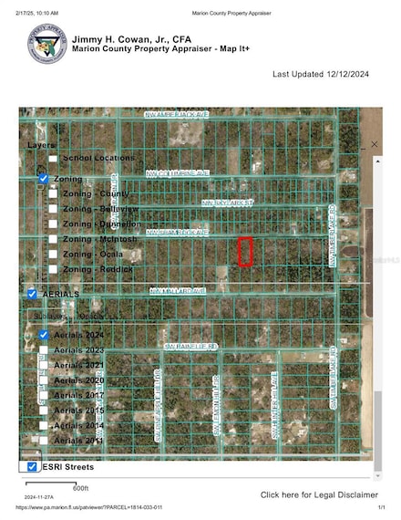 0 NW Shamrock Ave Unit MFROM695303, Dunnellon, FL 34431