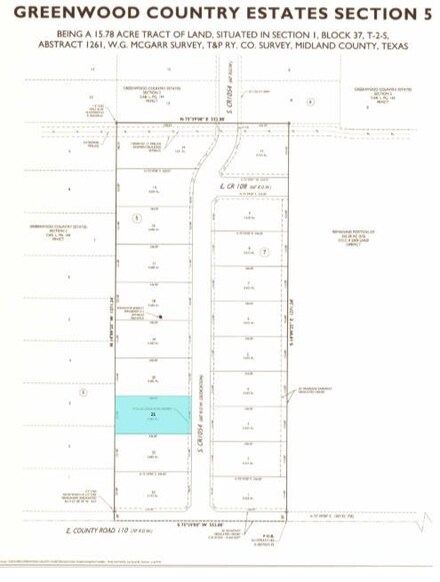 Lot 21 S County Road 1054, Midland, TX 79706