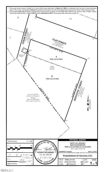 Lt 1 Clay St, Smithfield, VA 23430