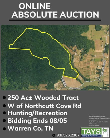Northcutts CV Rd, McMinnville, TN 37110