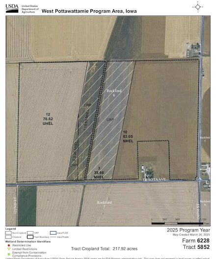 222.42 AC Desoto Ave, Missouri Valley, IA 51555