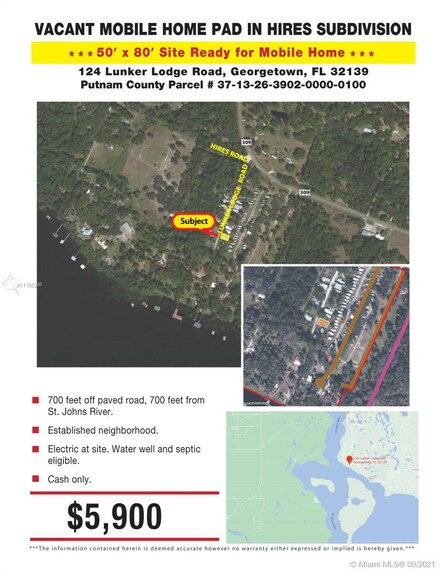 124 Lunker Lodge Rd, Other City - In the State of Florida, FL 32139