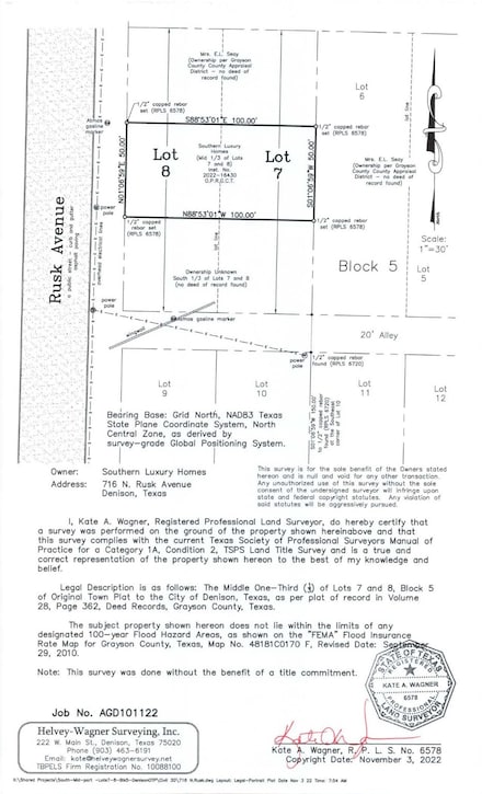 716 N Rusk Ave, Denison, TX 75020