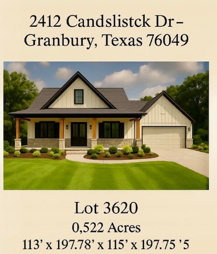 2412 Candlestick Dr, Granbury, TX 76049