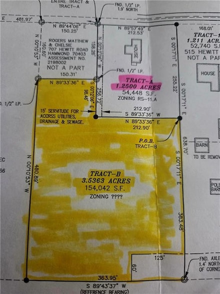 0 Hewitt Rd, Hammond, LA 70403